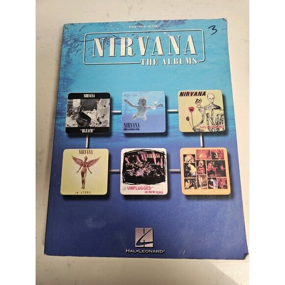 Hal Leonard Nirvana - The Albums Piano, Vocal, Guitar Songbook - Picture 1 of 8